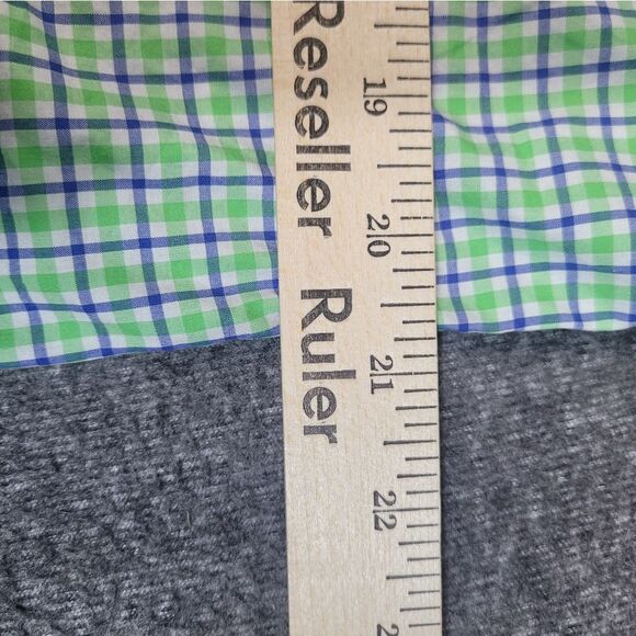 Polo Ralph Lauren Mens Shirt Size M Green Plaid Button Down Long Sleeve Ponyless - Picture 7 of 10